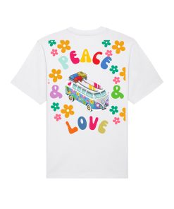 CAMISETA PEACE AND LOVE