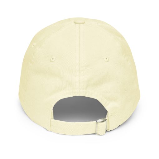 GORRA 6 PANELES AMARILLO PASTEL LOGO ISNACH - Imagen 2