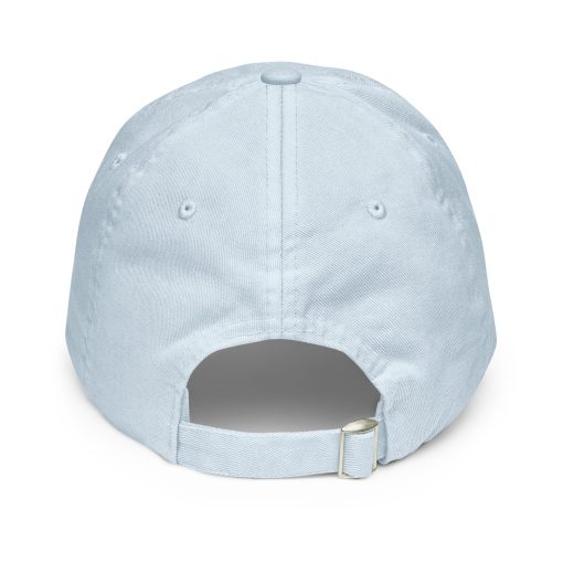 GORRA 6 PANELES AZUL PASTEL LOGO ISNACH - Imagen 2