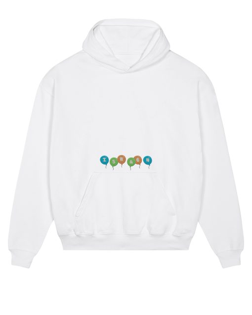 SUDADERA CON CAPUCHA GLOBOS - Imagen 5