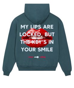 SUDADERA CON CAPUCHA LOCKED LIPS
