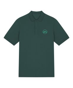 POLO VERDE OSCURO LOGO ISNACH CLOTHING